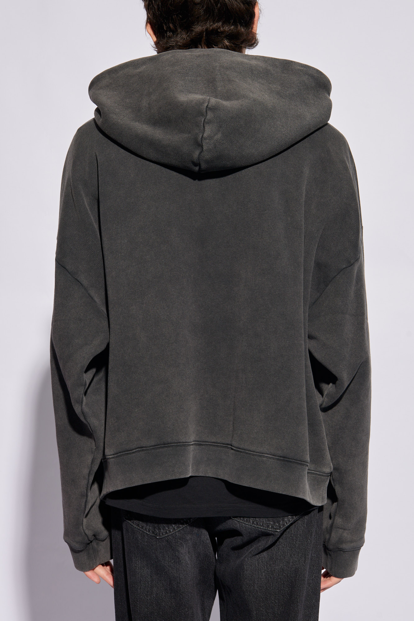 SchaferandweinerShops TW - Black Printed hoodie Acne Studios SchaferandweinerShops TW - Black Printed hoodie Acne Studios